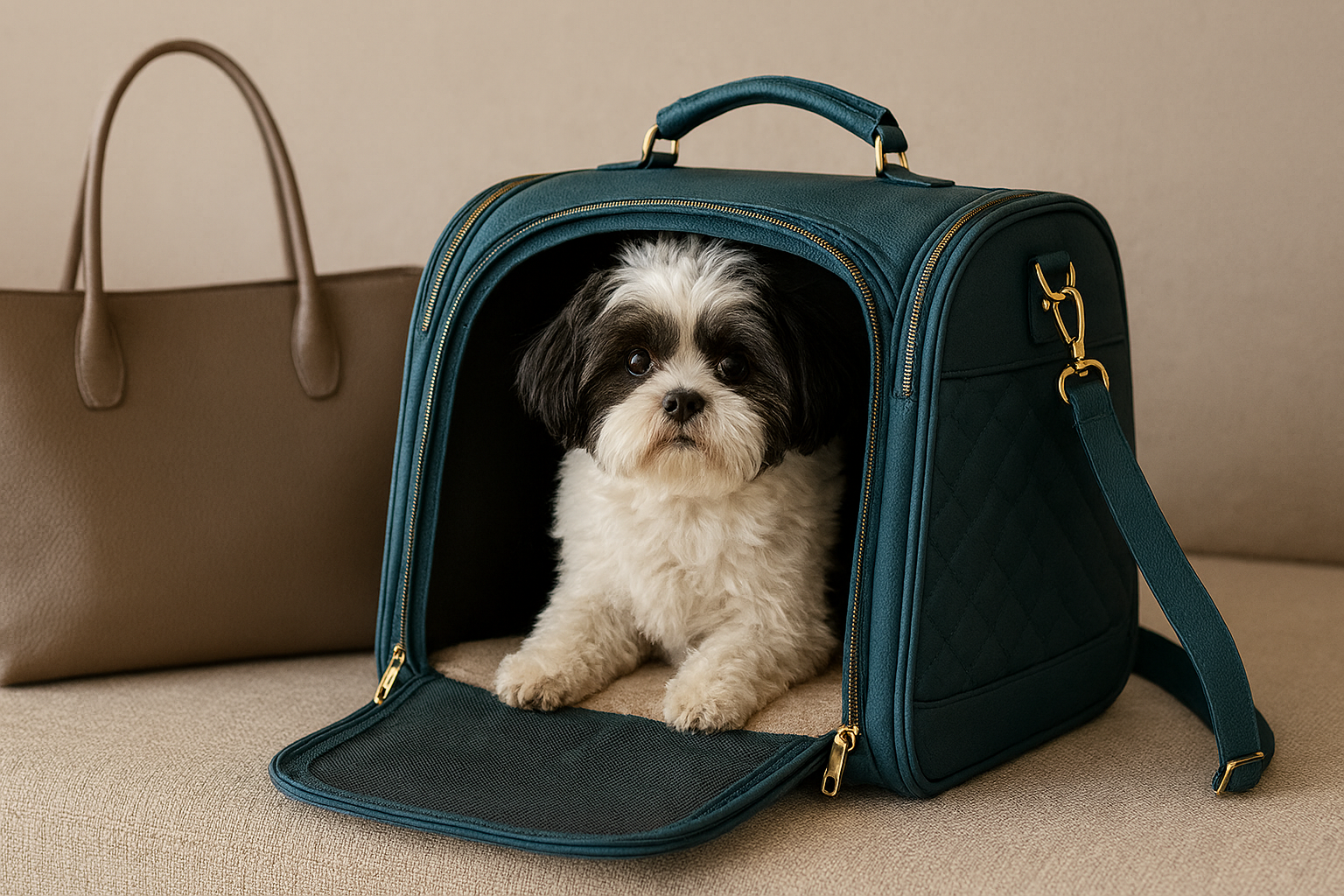 Stylish Pet Carriers for Airline Travel