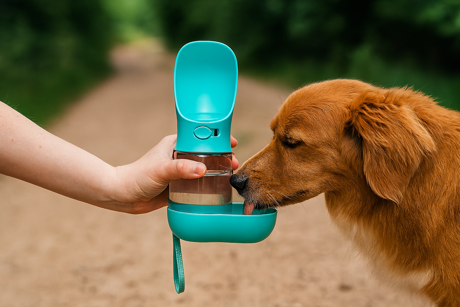 Travel-Friendly Pet Water Bottles for Long Walks