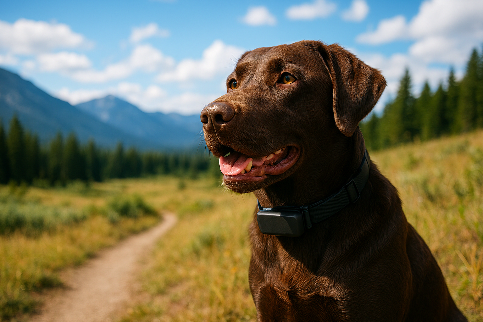 GPS Trackers for Adventure-Loving Dogs