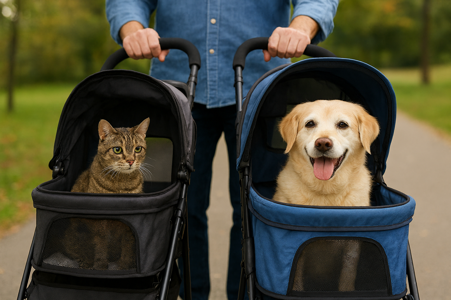 Pet Strollers for Senior Cats and Dogs