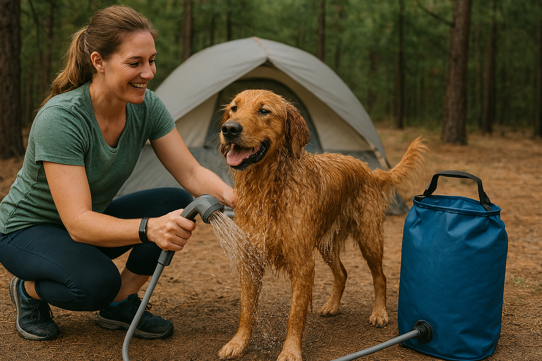 Best Portable Dog Showers for Camping Trips