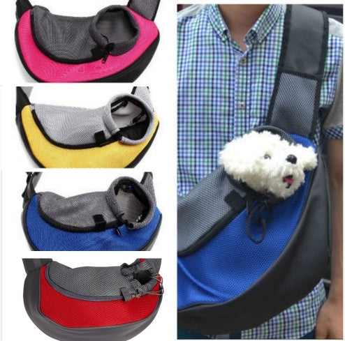 Comfy Pet Shoulder Bag – Portable Outdoor Carrier for Pets