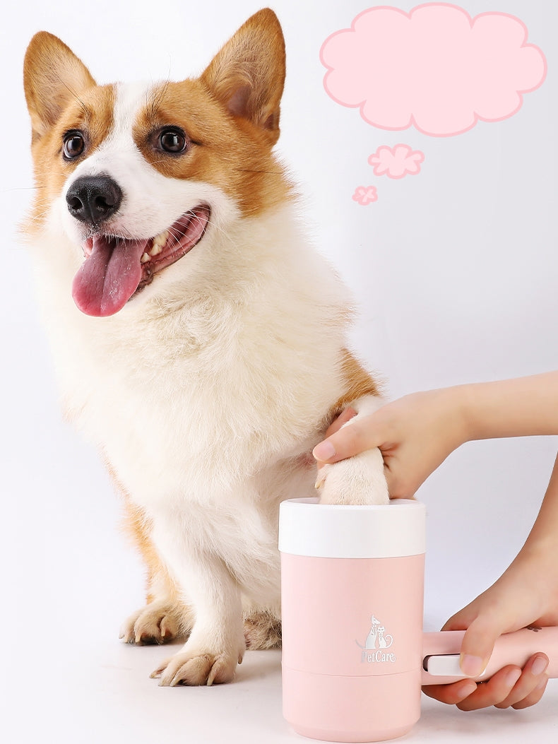 Easy Pet Paw Cleaning Cup – Gentle Brush for Pets 1