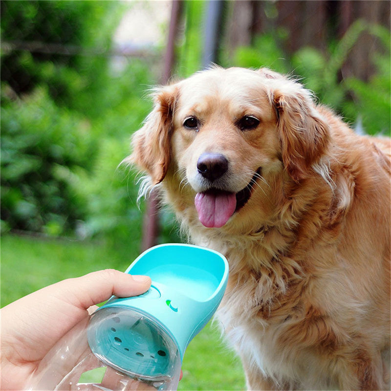 Dog & Cat Travel Water Bottle – Leak-Proof Portable Cup