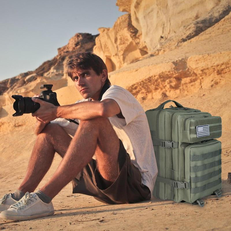 Explore the Great Outdoors with the 45L Large Tactical Backpack - Perfect for Military, Hiking, and Everyday Adventures!