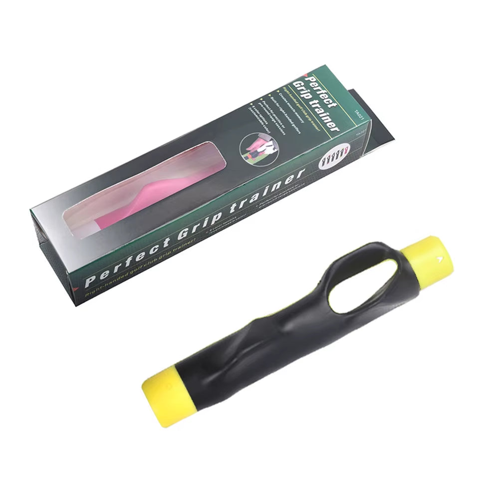 Golf Grip Correction Device - Essential Training Aid for Beginners to Perfect Club Handling
